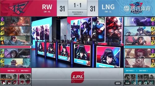 2019LPL夏季賽RW vs LNG賽視頻 2019LPL夏季賽6月28日第五周第四日LNGvsRW賽事回顧 3